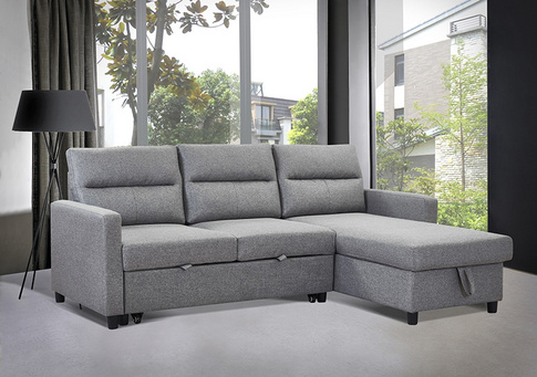 Modern Light Luxury Fabric Promo Sofa #20045