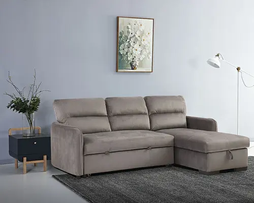 Modern Sectional Sofa with Storage Space #19974-L2
