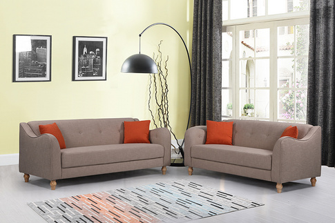Modern Minimalist Fabric Sofa  W8059
