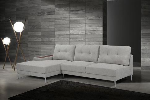 White Minimalist Light Luxury Sofa  W8095