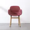 High quality comfortable restaurant armrest dining chair