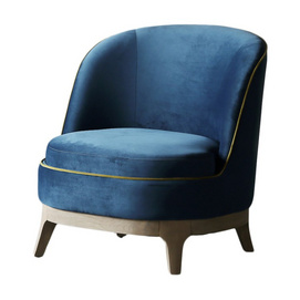 CORNER  Designer Nordic sofa single flannel style simple small furniture mini American sofa chair