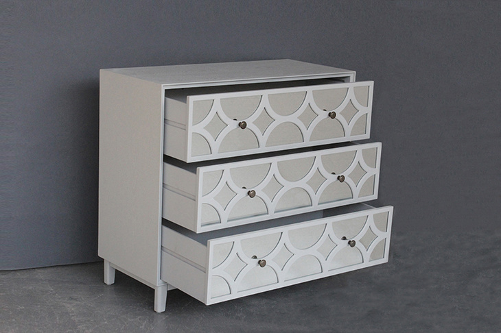 Geo Luxe 3 Drawer Chest