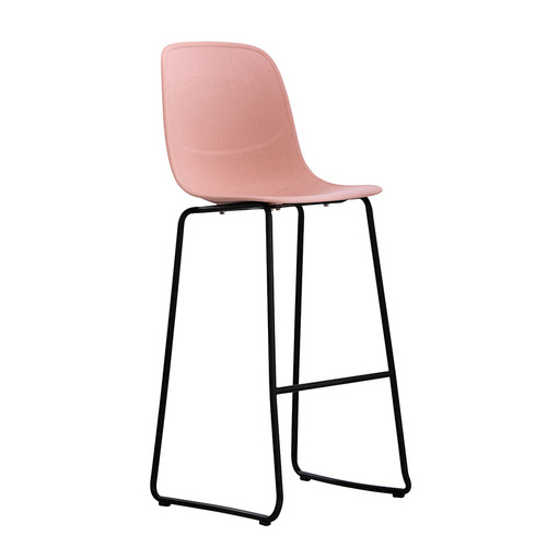 The bar chair bar high milk tea shop eat chair creative cafe plastic chair  XRB-1008-E