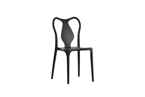 Plastic leisure chair simple personality stable restaurant dining chair office meeting negotiation back chair XRB-107