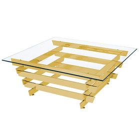 GY-CT-19026SQ G  Coffee Table