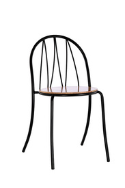 Linear metal chair  XRB-1011