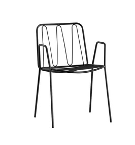 Iron linear metal chair  XRB-1012