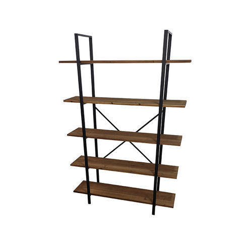 Metal Wood Bookshelf/BF18C028