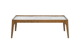 Wood tray coffee table