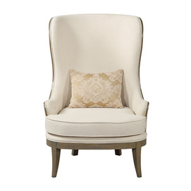 High back accent chair