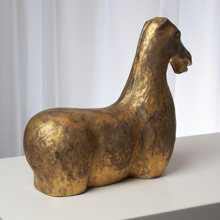 金色伊特鲁里亚马 Etruscan Horse-Gold