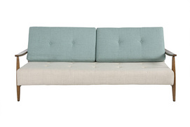 Three seat upholstery sofa bed