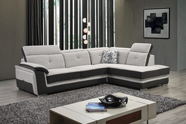 V1330 Modern Chaise Longue Couch Set Living Room Sectional Sofa For Home
