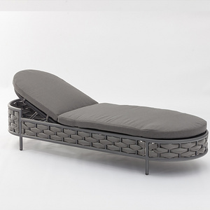 WA-6882 Outdoor Minimalist Grey Bench Chair