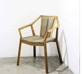 0909-CY01核桃木餐椅