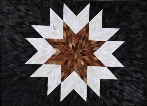 AM49 cow leather carpet
