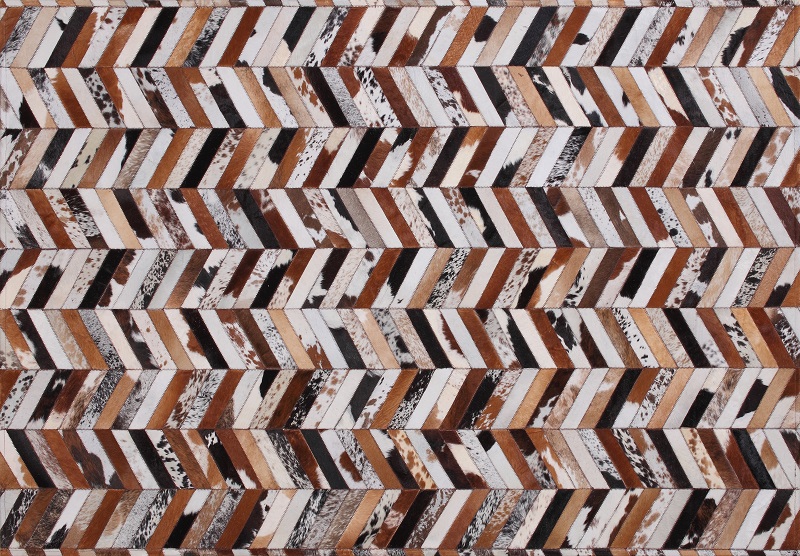 AM37 cow leather carpet