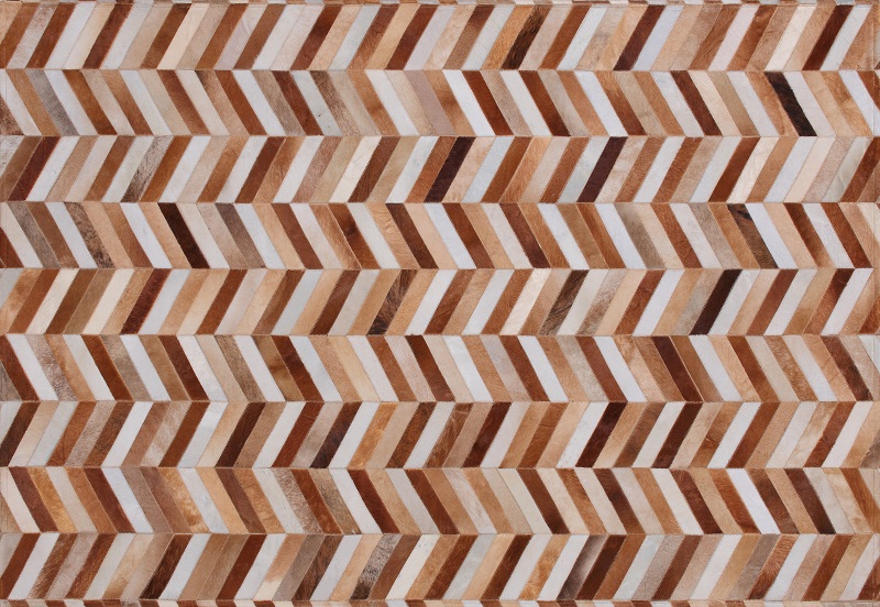 AM36 cow leather carpet