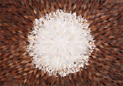 AM46 cow leather carpet