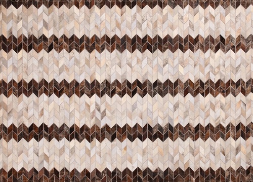 AM47 cow leather carpet