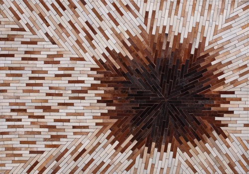 AX13 cow leather carpet