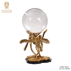 Crystal ball with stand