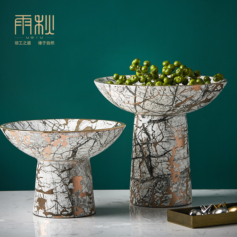 Modern ceramic fruit plate