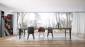 Smart Office Chair Meeting Room Table 现代简约办公椅接待椅办公桌会议桌