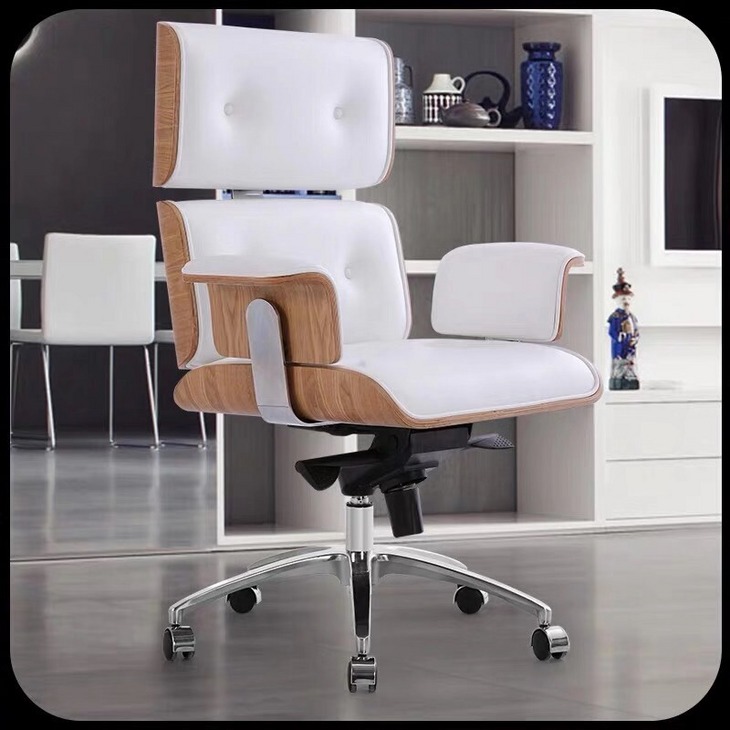 伊姆斯办公椅家用电脑椅旋转会议椅主管椅欢乐颂同款椅时尚老板椅