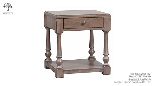 LSW2-112置物架边几