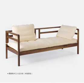 MUMO木墨 微软平板沙发 布艺可拆洗实木沙发组合套装客厅大户型