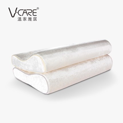 vcare熱賣男女款情侶枕慢回彈太空記憶棉PI875X恒溫護(hù)頸枕頭