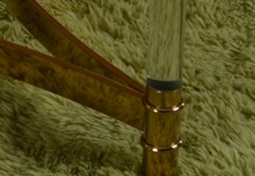 不锈钢咖啡圆桌