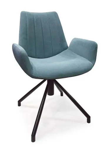 Modern Stylish Light Blue Office Chair Y1858-2