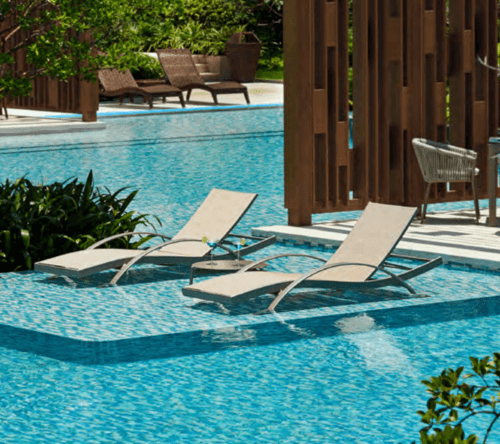 Carnival Lounge Chair Bench Chair