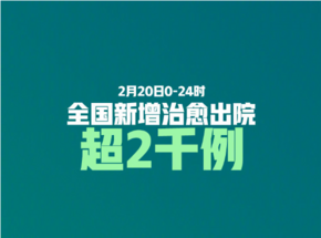 全国新增治愈出院破2千 ，全国连续9天治愈出院超千人 | 武汉加油