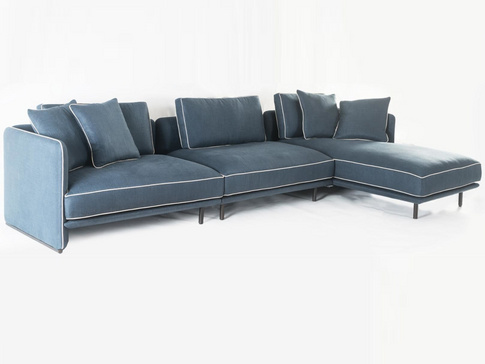 Liuyun Leather or Fabric Sofa