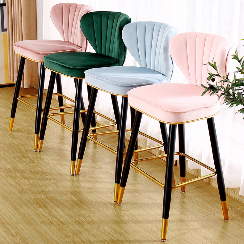 W-J09- Nordic Style Bar Stool