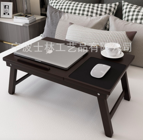 116-255D-1竹家具竹制床上書桌筆記本電腦桌