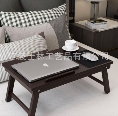 116-255D-1竹家具竹制床上書桌筆記本電腦桌