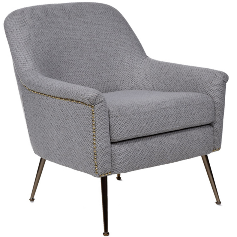 AC17701 Commerical Grey Fabric Armchair