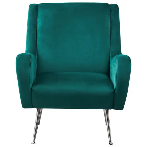 AC18104 Modern Velvet Green Armchair
