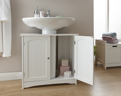 Bathroom sink cabinet