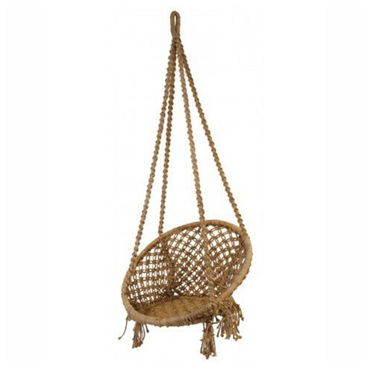 涵客家居丨 印度进口手工编织 创意吊椅卧室客厅休闲椅 阳台吊篮