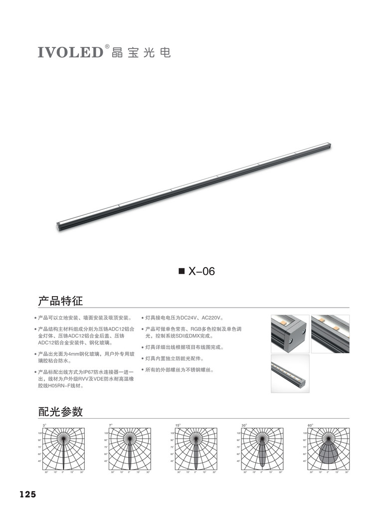 X-06线条灯