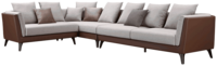 sofa set CX6001-3-R4+LC2+L2