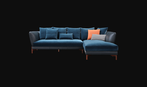 sofa set MS1901-6-L3+LC3