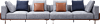 sofa set MS1904-4-L3+R3