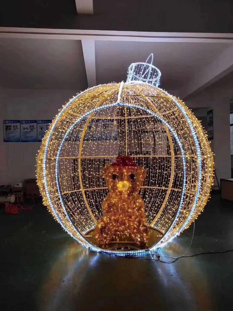 商场圣诞装饰大球